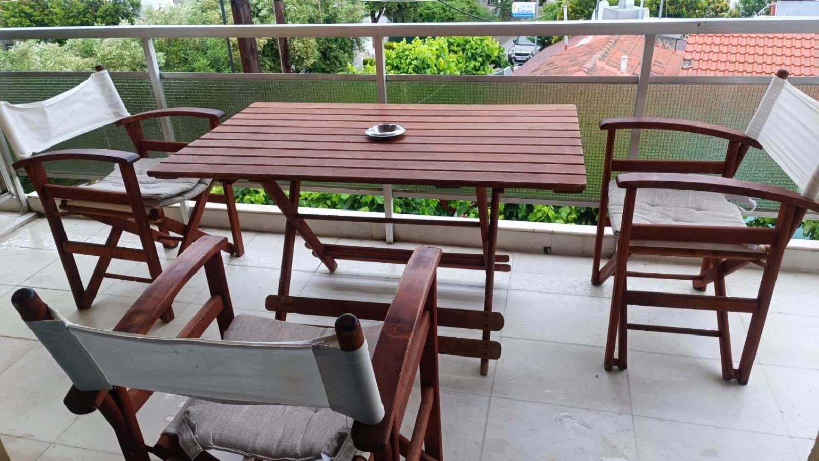 Apartamento Adrianos House By The Sea Nea Iraklitsa Exterior foto